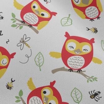 Bee Owl Chiffon