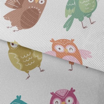 Colorful Owl Waterproof Oxford