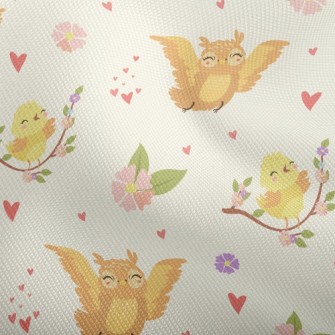Happy Owl And Bird Dobby