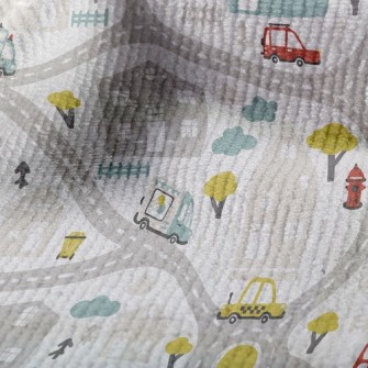 Road Map And Car Terry