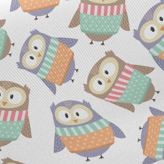 Owl In Clothes Twill