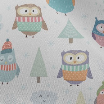 Cute Owl Chiffon
