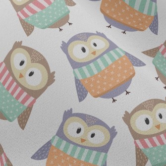 Owl In Clothes Chiffon
