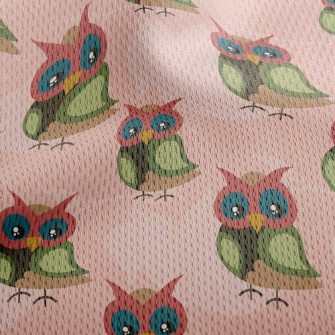 Owl Athletic Mesh Flat Back