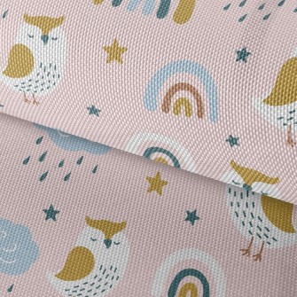 Rainbow Owl Waterproof Oxford