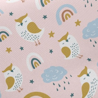 Rainbow Owl Twill