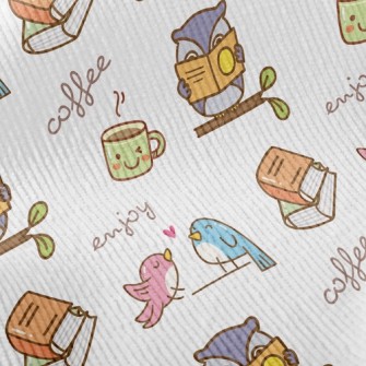 Coffee Bird Standard Corduroy