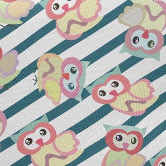 Striped Owl Twill