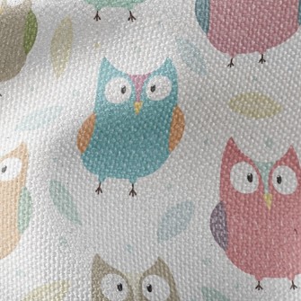 Leaf Owl Waterproof Canvas