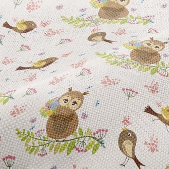 Singing Bird And Owl Performance Linen