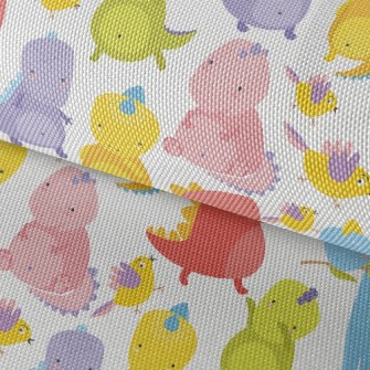 Happy Dinosaur Waterproof Oxford