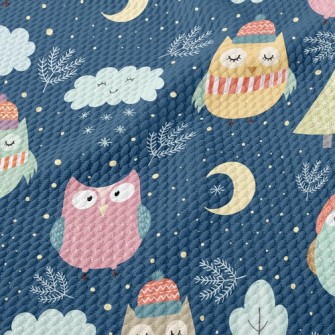 Owl Birdseye Piqué