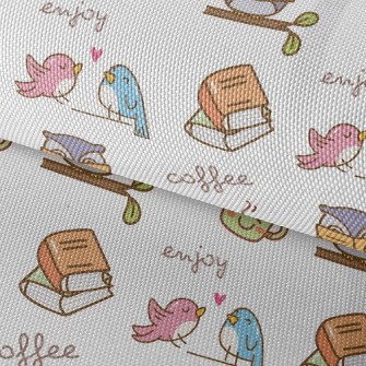 Coffee Bird Waterproof Oxford