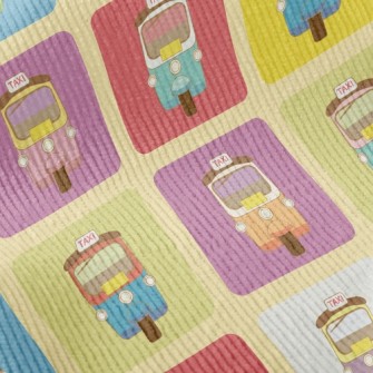 Color Tricycle Car Standard Corduroy