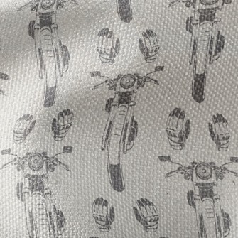 Retro Motorcycle Waterproof Canvas