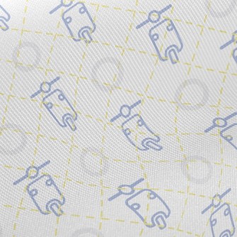 Cute Motorcycle Twill