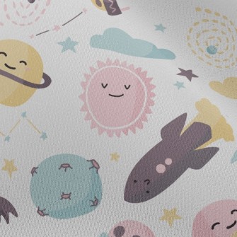 Rocket Sun Planet Chiffon