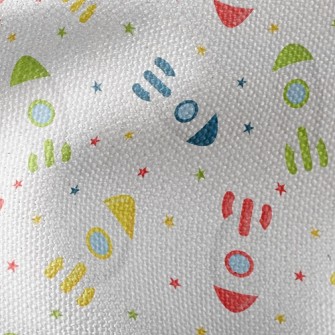 Cute Rocket Waterproof Canvas