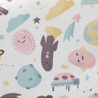 Rocket Sun Planet Twill