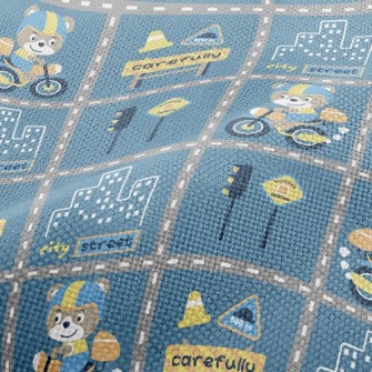 Traffic Sign Locomotive Performance Linen
