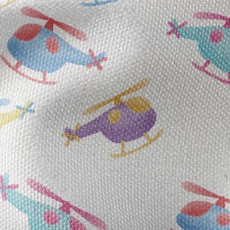 Cute Helicopter Waterproof Canvas