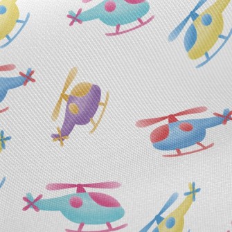 Cute Helicopter Twill