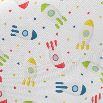 Cute Rocket Twill