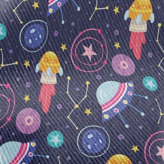 Outer Space Flying Saucer Standard Corduroy
