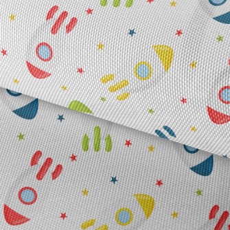 Cute Rocket Waterproof Oxford