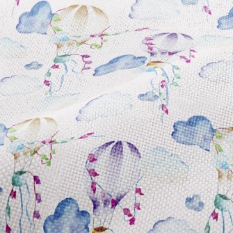 Festive Hot Air Balloon Performance Linen