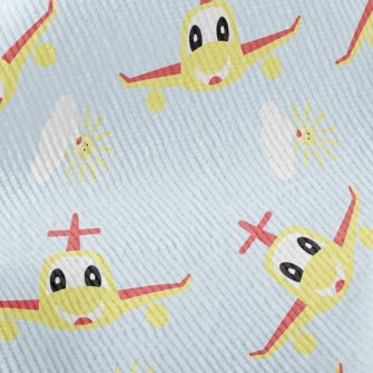 Cute Plane Standard Corduroy
