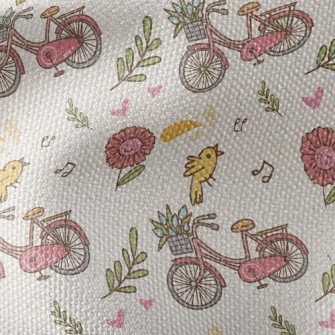 Singing Bird Bike Waterproof Canvas