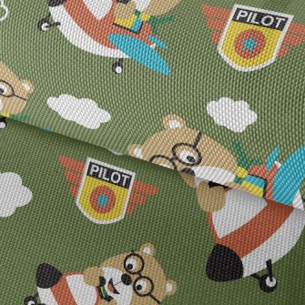 Bear Plane Waterproof Oxford