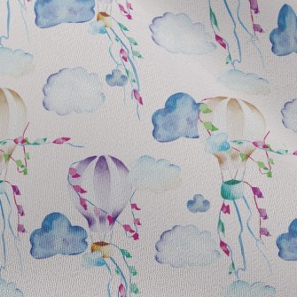 Festive Hot Air Balloon Chiffon