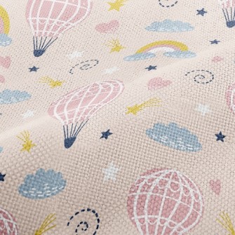Cute Hot Air Balloon Performance Linen