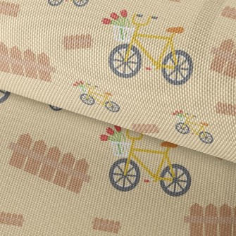 Yellow Bicycle Waterproof Oxford