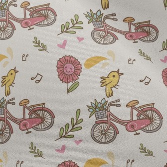 Singing Bird Bike Chiffon