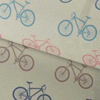 Retro Color Bike Waterproof Oxford