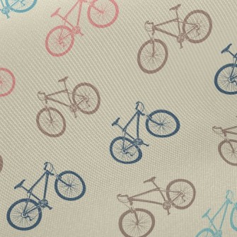 Retro Color Bike Twill