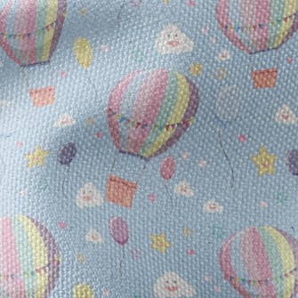 Happy Hot Air Balloon Waterproof Canvas
