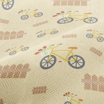 Yellow Bicycle Performance Linen