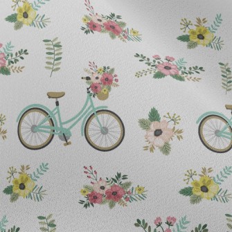 Flower Bike Chiffon