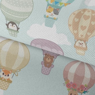 Cute Animal Hot Air Balloon Waterproof Oxford