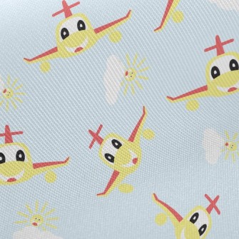 Cute Plane Twill