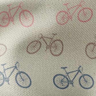 Retro Color Bike Waterproof Canvas