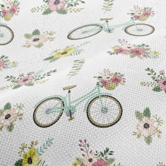 Flower Bike Performance Linen