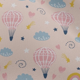 Cute Hot Air Balloon Chiffon