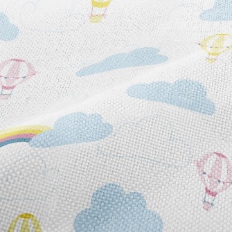 Rainbow Hot Air Balloon Performance Linen
