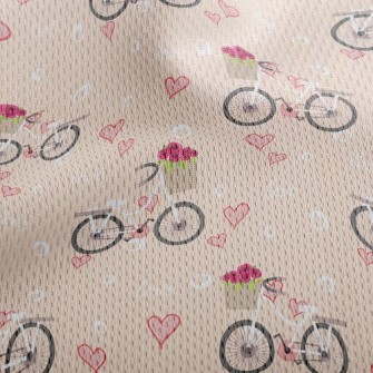 Sweet Bike Athletic Mesh Flat Back