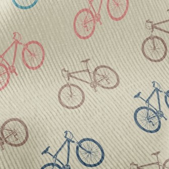 Retro Color Bike Standard Corduroy